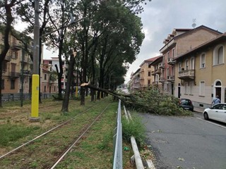 Maltempo a Torino nel pomeriggio di oggi Maltempo a Torino nel pomeriggio di oggi