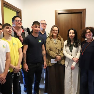 L'inaugurazione dell'alloggio (Foto: Profilo Facebook Libera Piemonte)