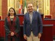 L'ambasciatrice di Palestina con il sindaco Stefano Lo Russo L'ambasciatrice di Palestina con il sindaco Stefano Lo Russo