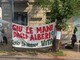 Immagine di repertorio di una protesta per la difesa degli alberi di corso Belgio
