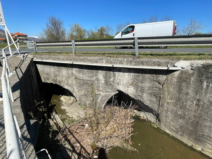 Strada Provinciale 177, focus sul rio a Caselette Strada Provinciale 177, focus sul rio a Caselette