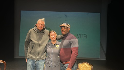 Andrea Lucchetta, Oxana Corso e Oney Tapia