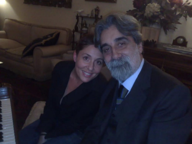 Alessia e Beppe Vessicchio