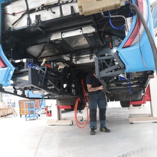 A Grugliasco la prima sede di riconversione all'elettrico dei bus