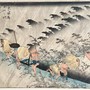 La fluttuante arte giapponese di Hiroshige Utagawa in mostra alla Galleria Salamon