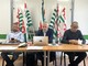 Al centro Ferdinando Uliano, segretario Fim Cisl
