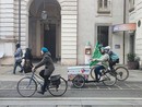 Campanelli contro Lo Russo nella manifestazione in bici Campanelli contro Lo Russo nella manifestazione in bici