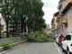 Maltempo a Torino nel pomeriggio di oggi