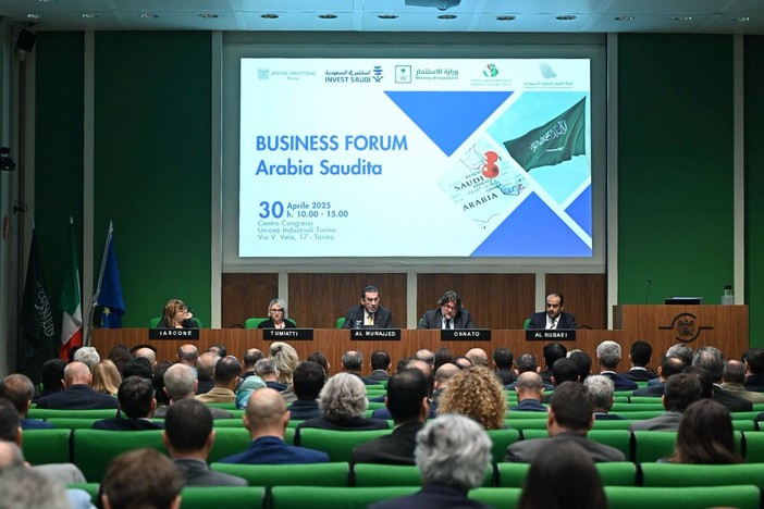Incontro tra Piemonte e Arabia Saudita all'Unione Industriali di Torino
