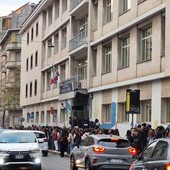 Protesta degli studenti del liceo Berti Protesta degli studenti del liceo Berti