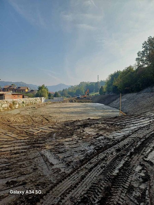 A Casalborgone, messa in sicurezza del rio Merdarello A Casalborgone, messa in sicurezza del rio Merdarello