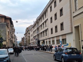 Protesta degli studenti del liceo Berti Protesta degli studenti del liceo Berti