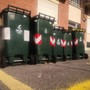 Bidoncini condominiali per la raccolta rifiuti