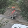 La buca di corso Corsica che resiste ai lavori di asfaltatura