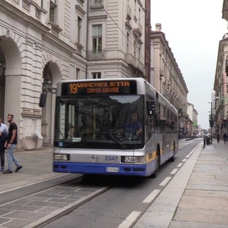 bus della linea 19 a Torino