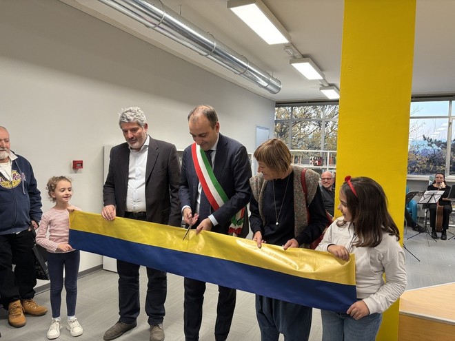 Inaugurata la biblioteca Cesare Pavese di via Candiolo
