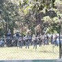 Blitz della Polizia al parco Sempione, via i pusher e le tende Blitz della Polizia al parco Sempione, via i pusher e le tende