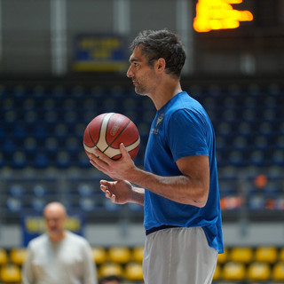 Davide Bruttini, veterano della Reale Mutua Basket Torino