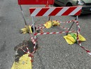 Buchi nelle strade di Borgo Filadelfia Buchi nelle strade di Borgo Filadelfia