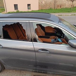 Vandali a Borgo Vittoria (immagine d'archivio)