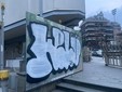 Graffiti sul Bosco degli altri a Palazzo Nuovo