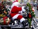 A Nichelino Babbo Natale arriva a bordo di una Harley Davidson