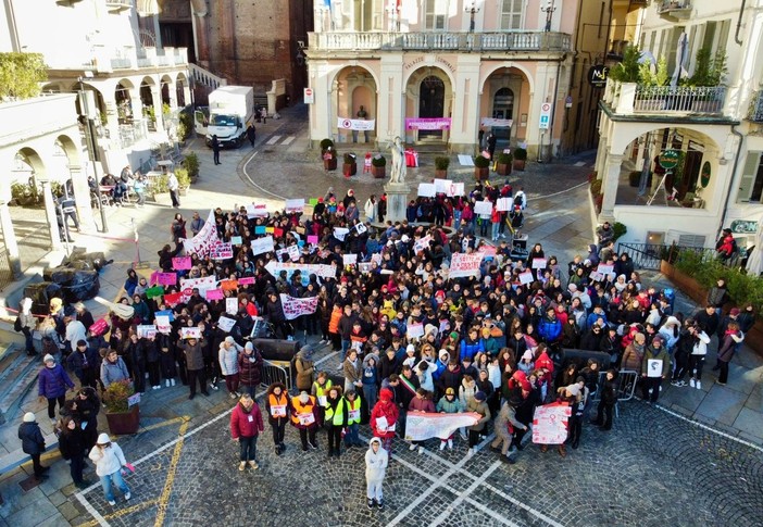 Immagine di archivio del centro storico di Moncalieri Immagine di archivio del centro storico di Moncalieri