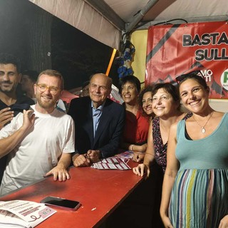 Tutto esaurito al Parco Ruffini per l'ex segretario dem