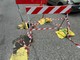 Buchi nelle strade di Borgo Filadelfia