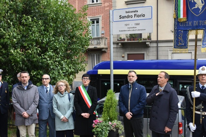 Intitolata a Sandro Fiorio la balconata alberata di via San Donato