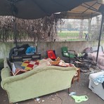 Riflettori accesi sulla zona di Parco Sempione a Torino Riflettori accesi sulla zona di Parco Sempione a Torino