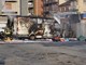 Piazza Crispi, furgone in fiamme a pochi metri dal distributore: "Tragedia sfiorata" Piazza Crispi, furgone in fiamme a pochi metri dal distributore: "Tragedia sfiorata"