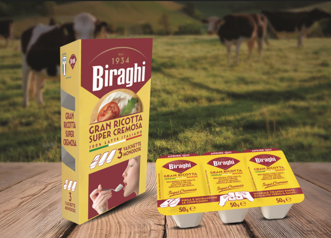 La Gran Ricotta Super Cremosa Biraghi sbarca nelle piazze e negli stadi italiani