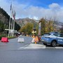 Ponte chiuso a Bardonecchia durante le operazioni di messa in sicurezza