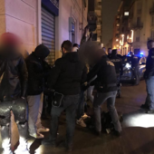 Blitz della polizia (foto d'archivio)