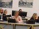 Barbara Fassone durante una seduta del Consiglio comunale di Moncalieri