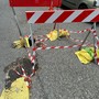 Buchi nelle strade di Borgo Filadelfia