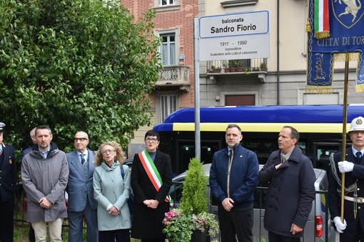 Intitolata a Sandro Fiorio la balconata alberata di via San Donato