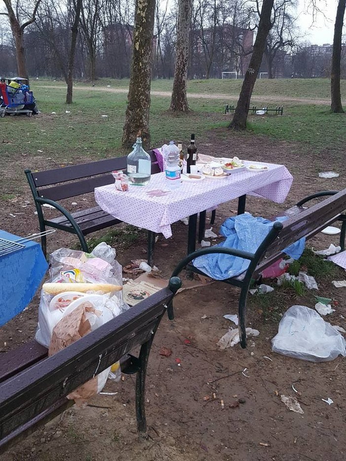 Nichelino, ordinanza anti merenderos (immagine d'archivio)