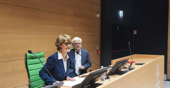 Feste a Palazzo Nuovo, l'intervento della rettrice Prandi e del prorettore Cuniberti