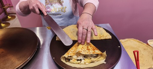 Sono tornate a Torino le crepes di Nadia