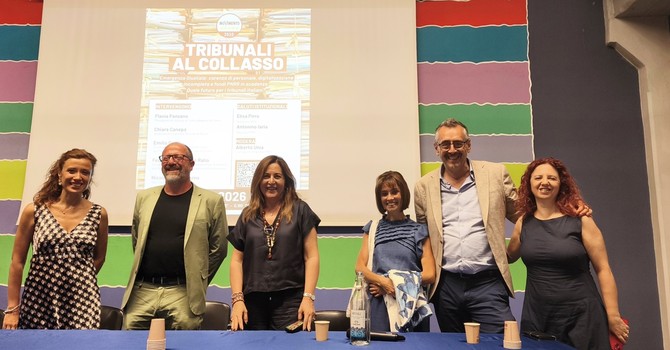Un momento dell'incontro organizzato da M5S e Gruppo Abele