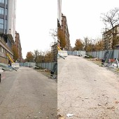 Sei anni di cantiere davanti a Palazzo Nuovo: il controviale resta off limits per le auto