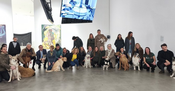 La Fondazione Sandretto Re Rebaudengo apre le porte ai cani La Fondazione Sandretto Re Rebaudengo apre le porte ai cani