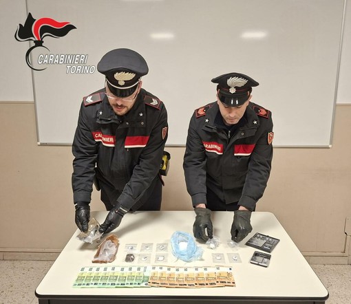 Sequestro effettuato da parte dei carabinieri di Ivrea