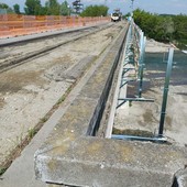 Manutenzione straordinaria sul ponte del Pellice