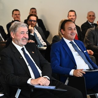 I governatori di Liguria e Piemonte, Marco Bucci e Alberto Cirio