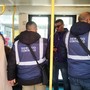 Foto di archivio di controlli su un mezzo della Gtt