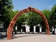 L'arco di Pomodoro, a Castellamonte
