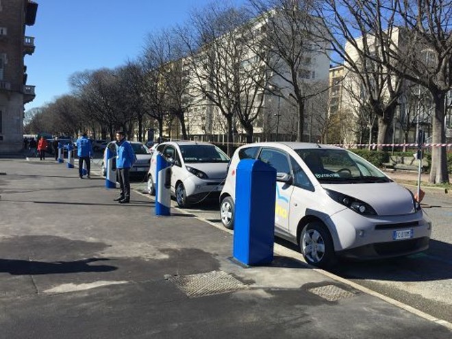 Nuova stazione di ricarica per le auto elettriche in Circoscrizione 4 (foto d'archivio)